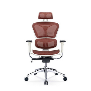 China manufacturer orthopedic sitting chairs white office chair no wheels