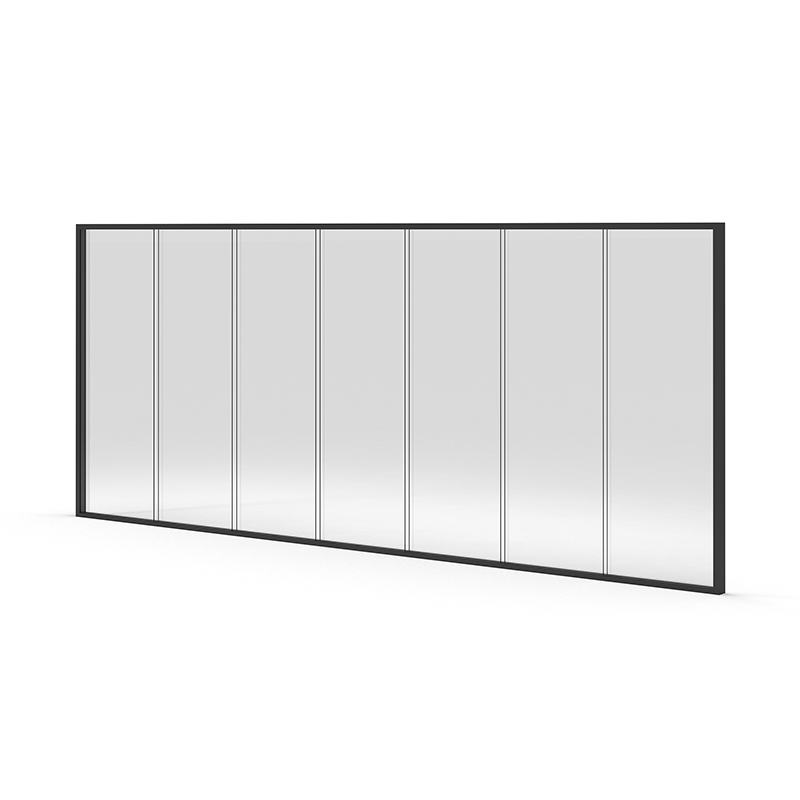 Aluminium Room Dividers Partitions Screen Movable Soundproof Office Partition Glass Wall