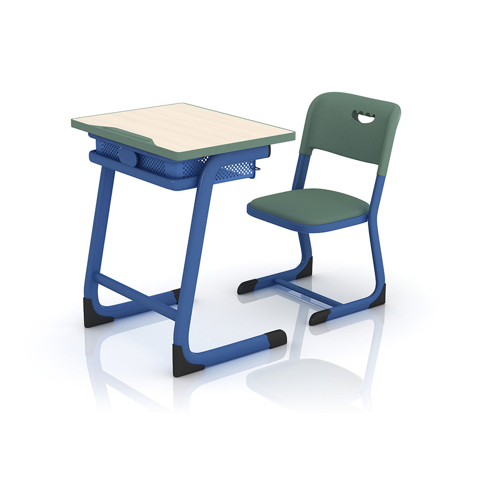 2019 China supplier maple student preschool desk and chair