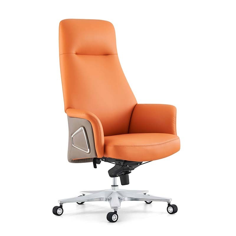 Luxury Modern Swivel Recliner Manager Executive Ergonomic Office Leather Chair