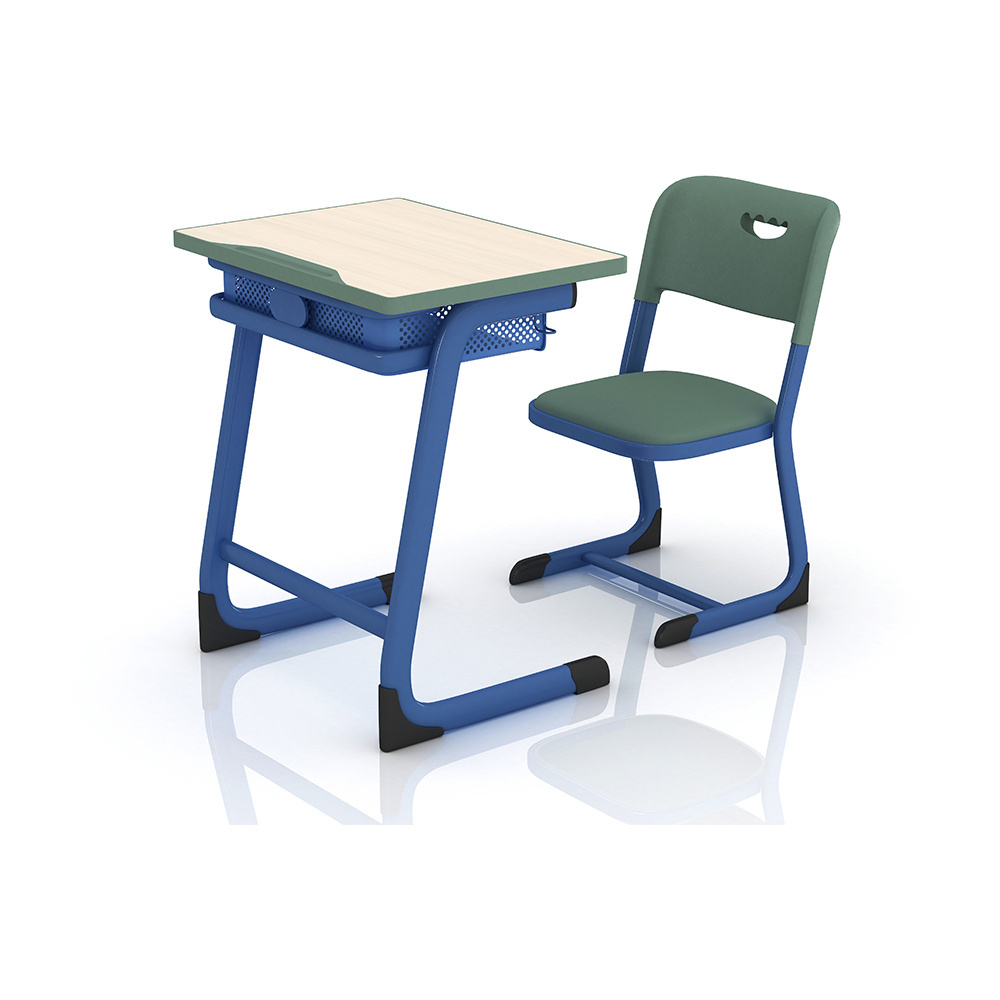 2019 China supplier maple student preschool desk and chair