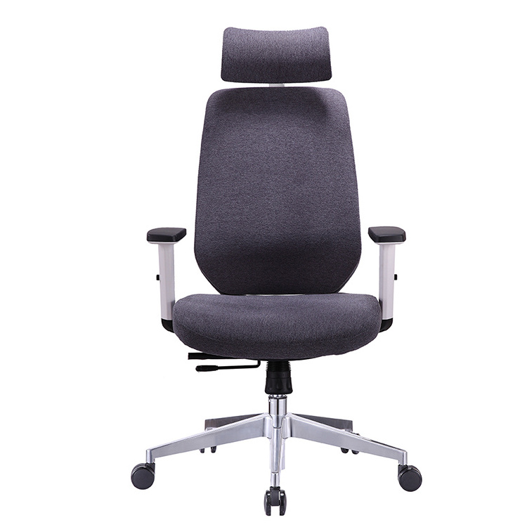 Wholesale manufacturer high back swivel ergonomic design computer revolving mesh fabric office chair wheels