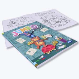 Custom Book Printing Services Children Sticker Drawing Books Cheap OEM Coloring Book For Kids