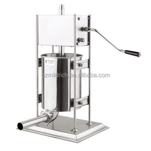 Stainless Steel Manual Vertical 15Liters Sausage Filler Maker/Meat Sausage Stuffer Machine