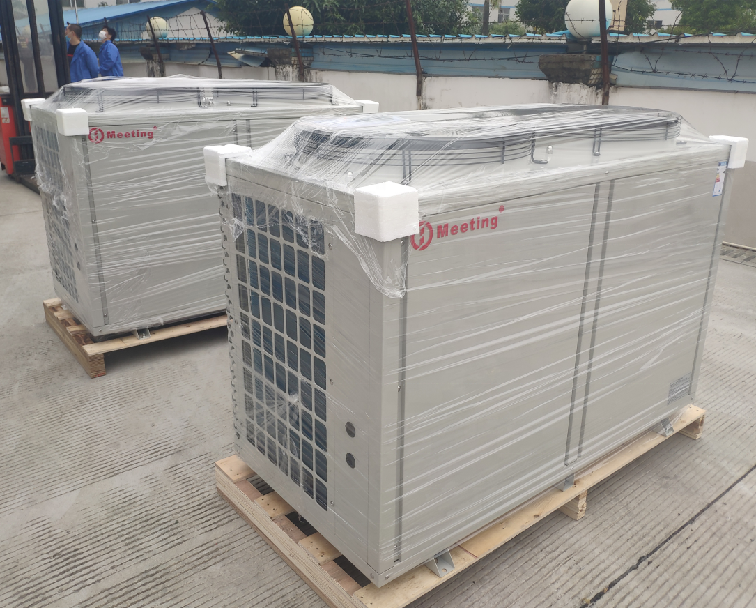 Meeting Trinity Heat Pump Water Heater For Heating And Air Conditioning, Connect Work With Solar Panel