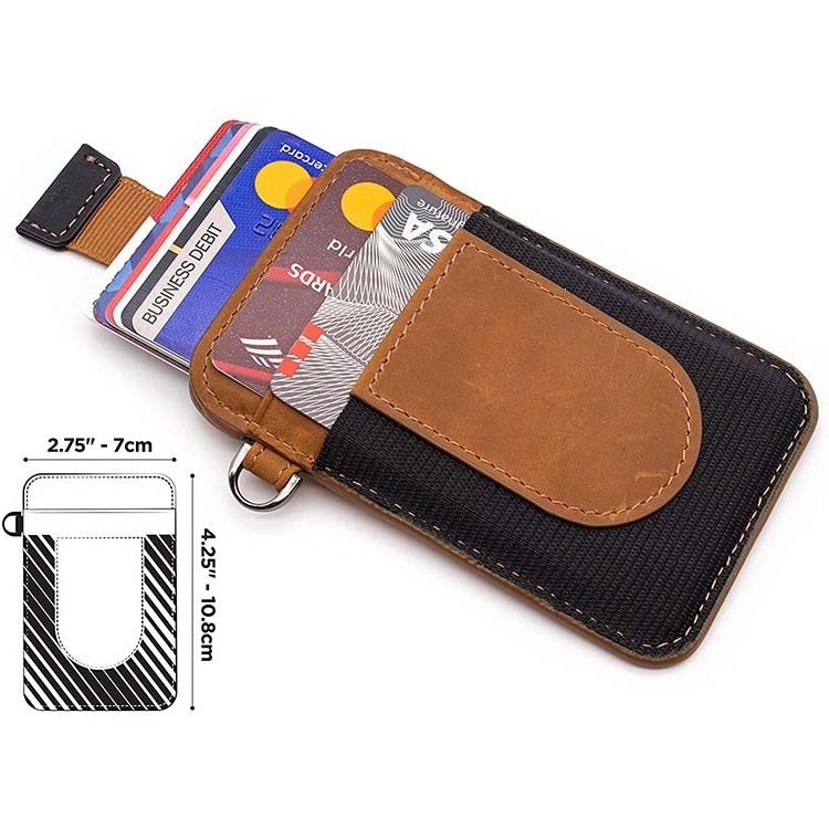 2023 Hot Slim Fashion Custom Business Cards Holders Luxury Card Holder Leather Credit Card Holder