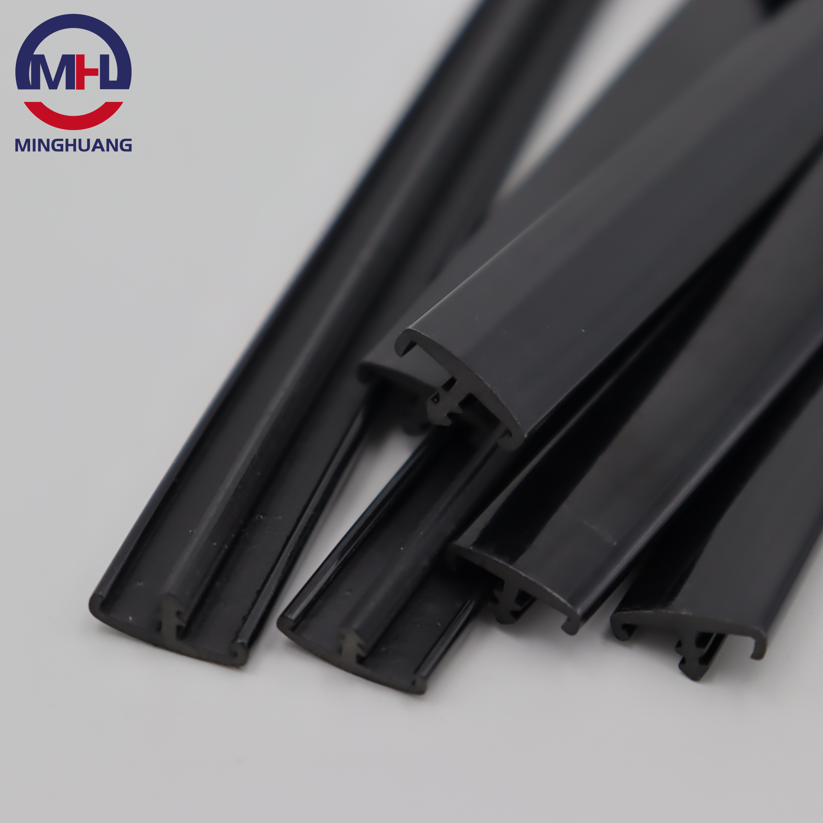 MH black rubber flexible T molding /T molding tdging trim for arcade cabinet