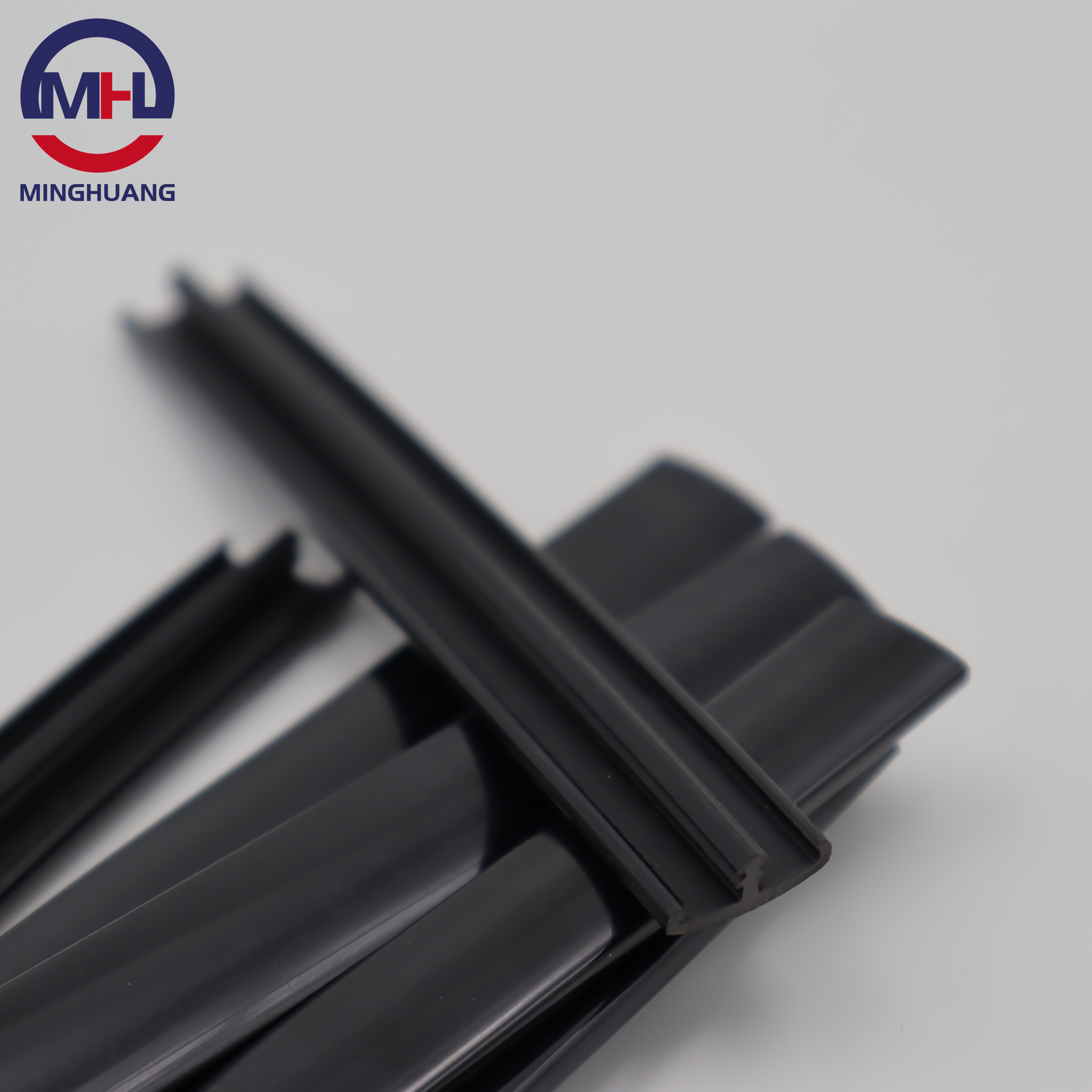 MH black rubber flexible T molding /T molding tdging trim for arcade cabinet