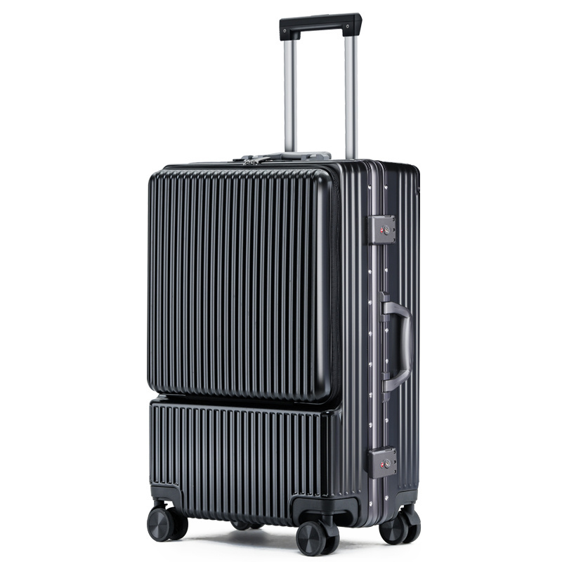 Wholesale front open trunk men's and women's trolley cases 20 