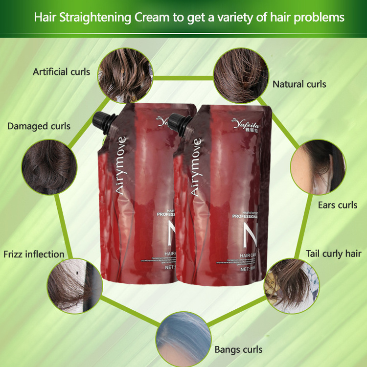 Professional hair straight perm wholesale hair straight cream