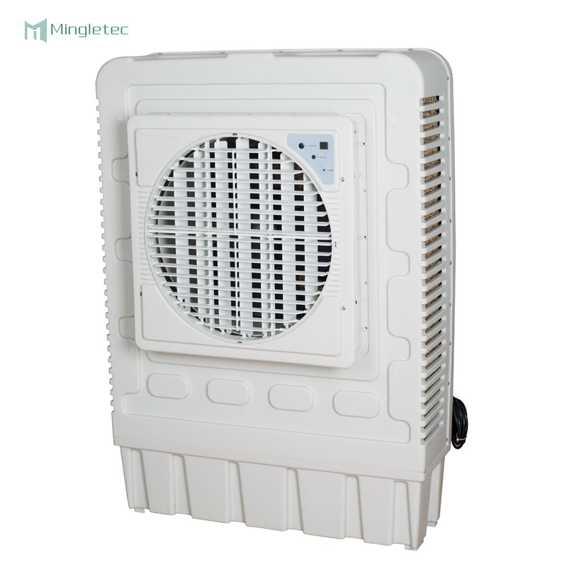 Evaporato Cooling Fan 6000m3/h airflow Wall mounted room evaporative air cooler system