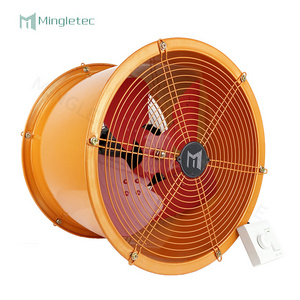 12" 16" High Power Electric Axial Flow Blower Inline Duct Ventilation Fan Exhaust Industrial and Blowers Fans