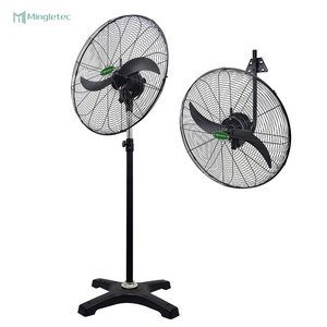 manufacturers commercial outdoor powerful oscillating low noise pedestal ox industrial standing fan with best price