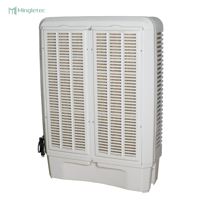 Evaporato Cooling Fan 6000m3/h airflow Wall mounted room evaporative air cooler system