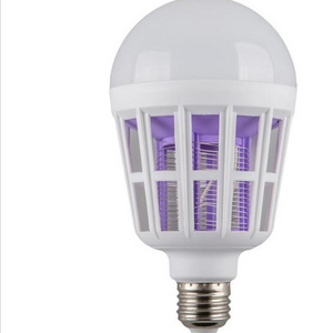 220V UV LED Bulb, 15W Mosquito Killer Lamp 2 In 1 Mosquito Trap Insect Killer Light Bulb Fly Bug Zapper Night Light/