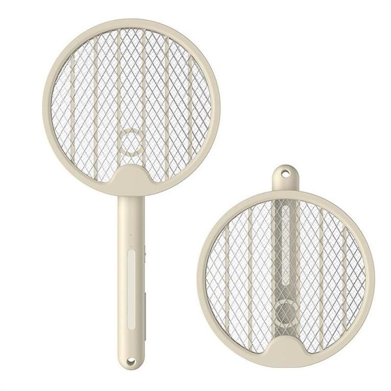 Factory USB Rechargeable 2, in 1 Handheld Electric Fly Mosquito Killer Racket Swatter Bug Zapper/