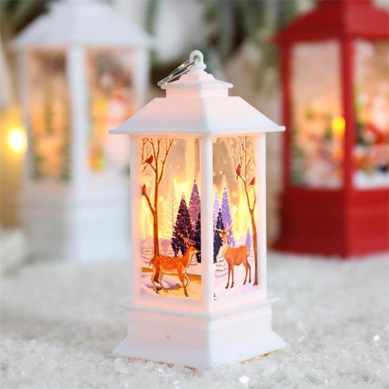 2023 New Year's Christmas, Lantern Light Family Table Decorations Christmas Tree Ornaments Gifts/