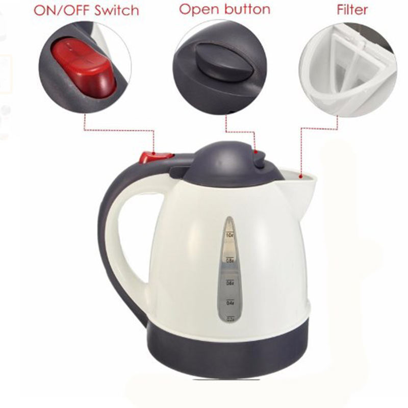 2023 Hot Selling High, Quality Cheap mini portable 12V/24V electric car tea kettle with cigarette plug/