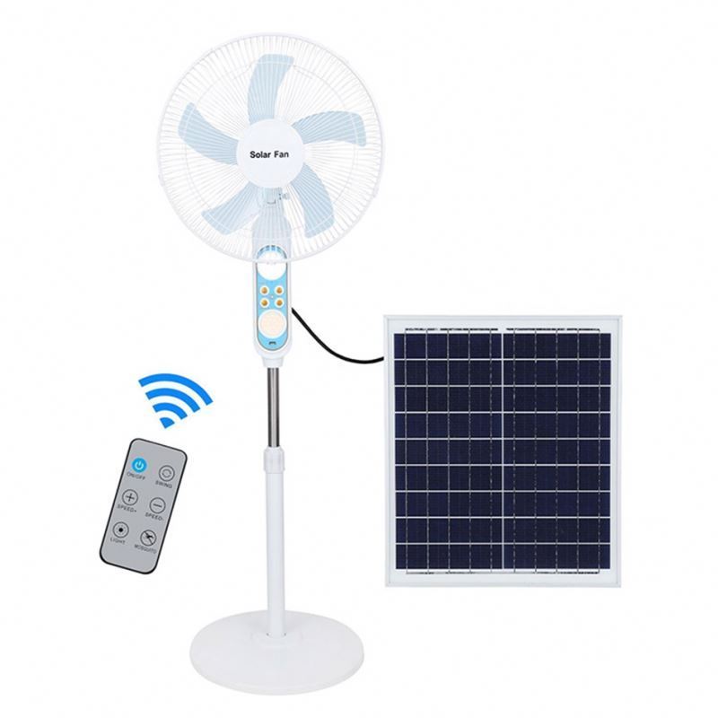 Original factory Newest Rechargeable, Umbrella Solar Panel Fan With Solar Panel/