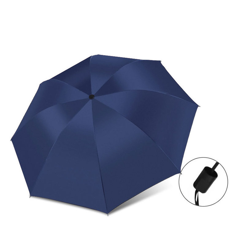 New Automatic Mini Flat, Lightweight Windproof UV Folding Compact Rain Umbrella for Traveling/