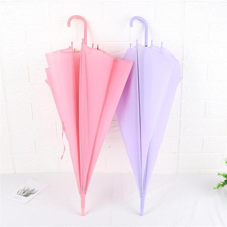 Personalized wholesale promotional custom, logo colorful designer straight umbrella suppliers/