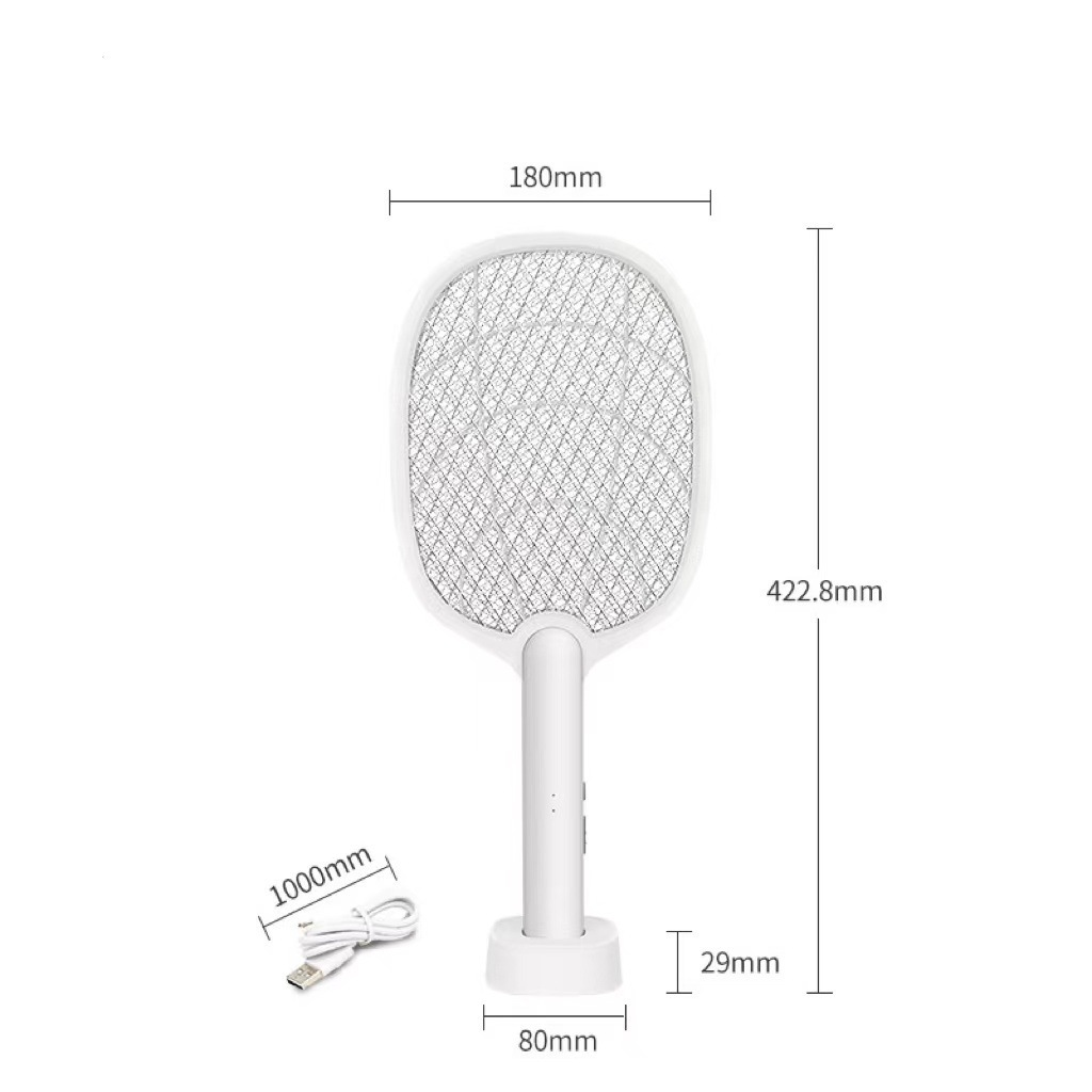 USB Mosquitto Fly Killer, bat Electric Fly Bug Mosquito Insect Swatter Handheld Electric Mosquito Racket Fly Killer Bat/