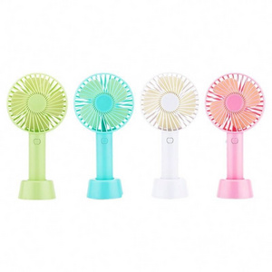 3 Modes for Home, Office Travel Outdoor Mini Handheld Fan Portable Rechargeable Battery Operated Cooling Desktop Fan with Base/