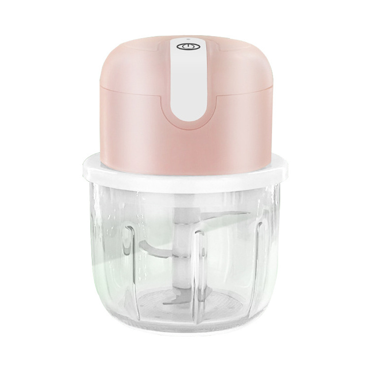 Mini Electric Meat Fruit, Onion Salad Vegetable Garlic Chopper Waterproof USB Portable Electric Garlic Chopper Garlic Chopper/