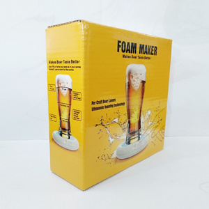 Professional Manufacturer Portable Beer, Pourer Beer Bubbler Supersonic Foaming Machine Beer Foam Maker/