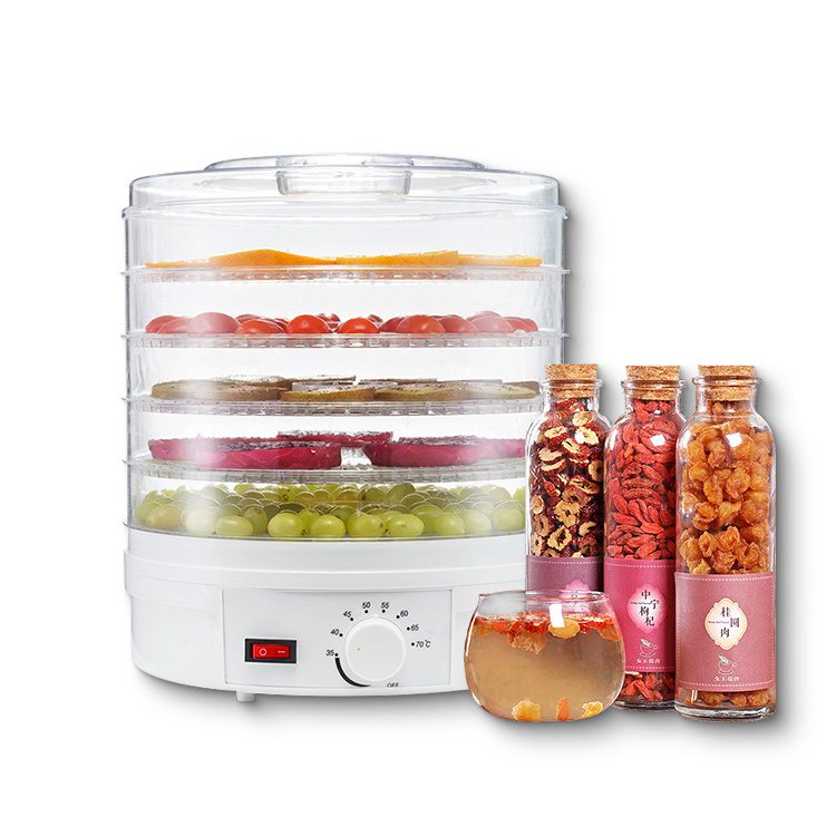 Commercial Food Processors Small, Digital 5 Layers Fruit Vegetable Food Dehydrator/