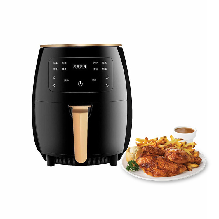 Commercial Black And Stainless,Steel Digital Appliances No Oil Industrial Halogen Hot Mini Accessories Air Fryer/