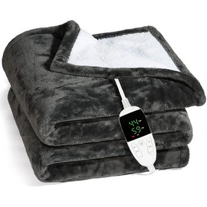 New Fast Heating Blanket, Machine Washable Super Soft And Comfortable Electric Heated Blanket With Hand Controller/