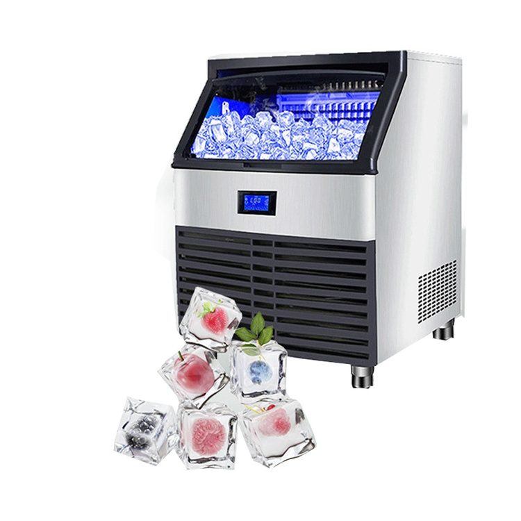 Professional Bar Ice Cube, Maker Commercial 120kg Ice Making Machine/