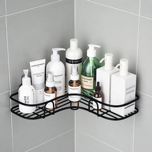 Stainless Steel Metal Shower, Organizer Storage Basket bathroom shelf Corner Shower Caddy/