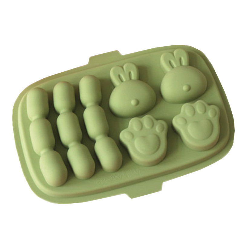 Hot Sale Baby Food, Steamer Food Test Silicone Sausage Mold with lid/