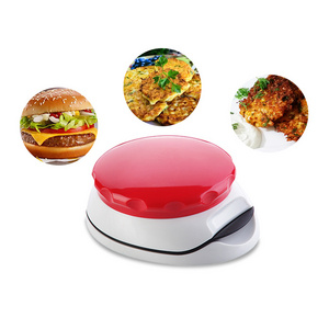 Plastic Handle Manual Round,Shape Abs Material Non-stick Coating Hamburger Press Meat Press/