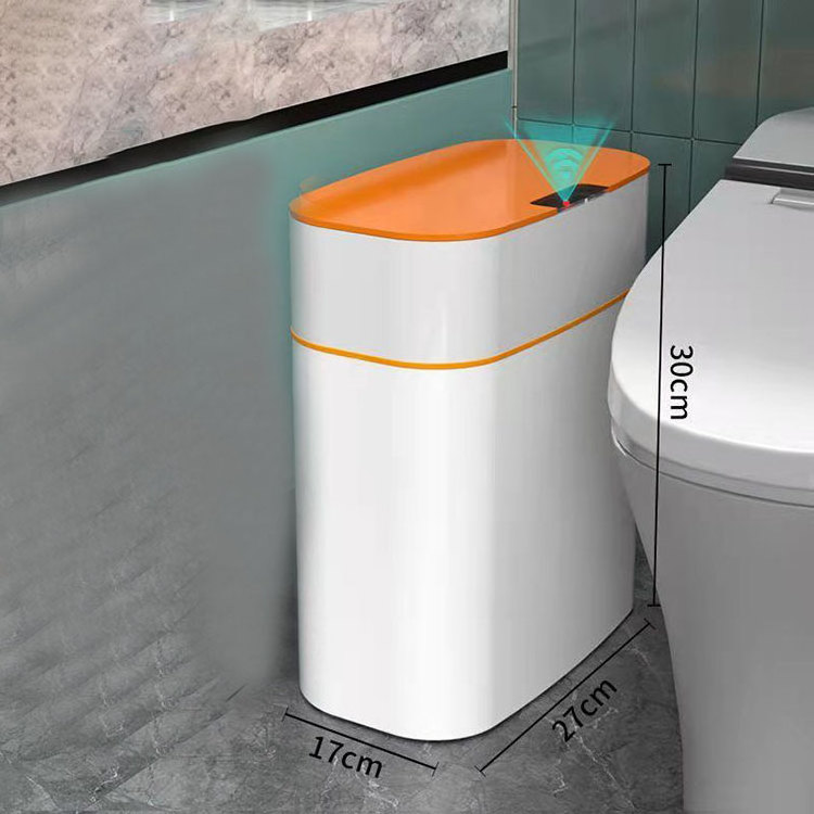 Smart automatic sensor intelligent, kitchen plastic bathroom touchless hotel rubbish trash waste garbage bins sensing trash can/