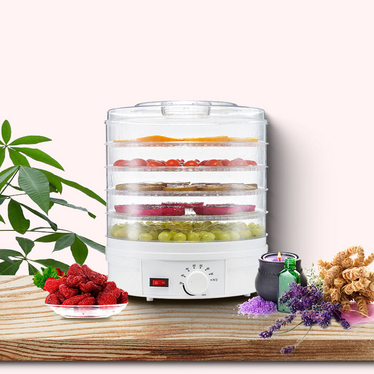 Commercial Food Processors Small, Digital 5 Layers Fruit Vegetable Food Dehydrator/