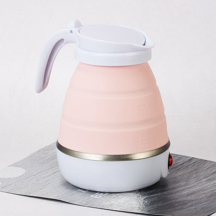 Professional Manufacturers Cheap Travel, Portable Foldable Household Baby Pink Electric Tea Kettle/