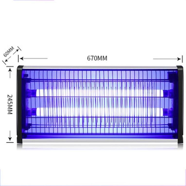 Aluminum material zapper insect, trap UV/LED tube bug zapper electrical power supply mosquito killer/