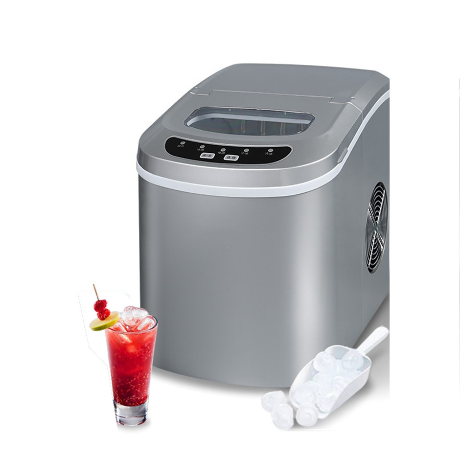 Ice Maker Small Milk, Tea Shop Home Desktop Bar Cube Ice Making Machine/