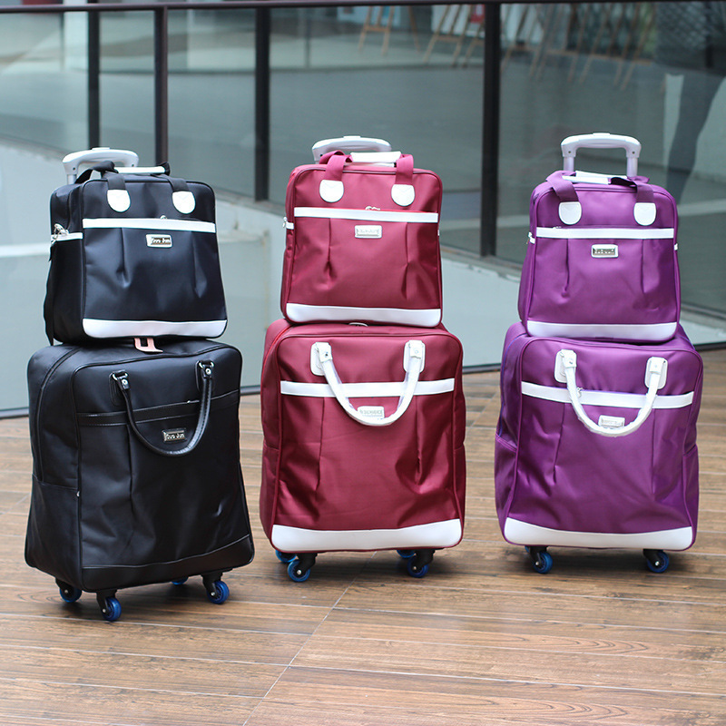 Designer Custom Luggage ABS, Mini Style Trolley Luggage Carry On Suitcase Set Travel Boarding Luggage With Wheels/