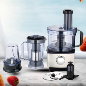 2023 Hot Sale 7, In 1 Household Meat Grinder Mixer Stainless Steel Automatic Juicer Blender Food Processor/