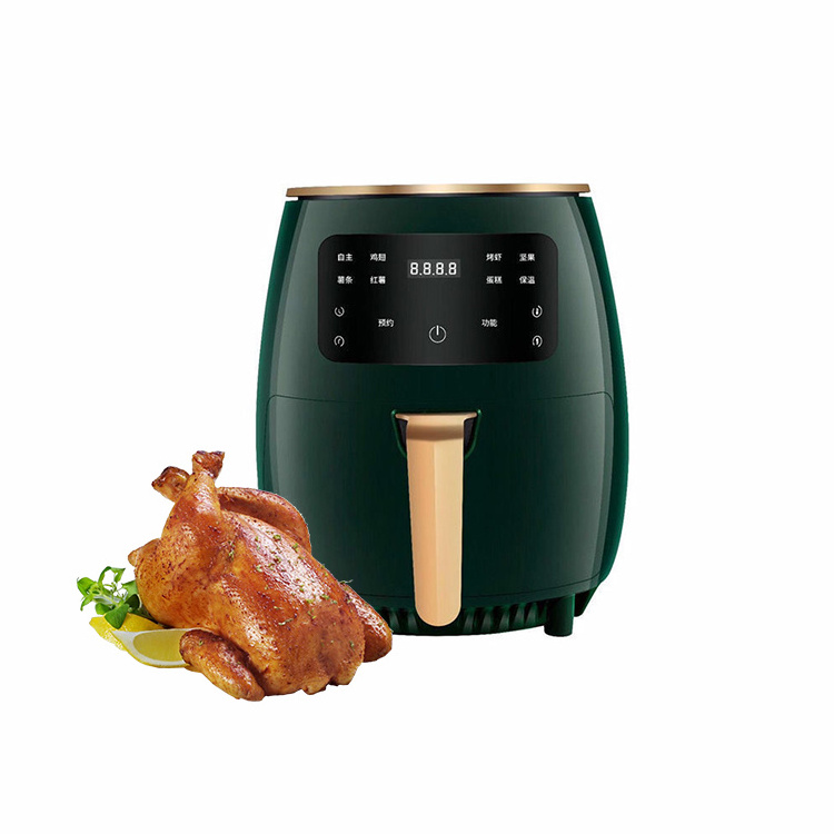 Commercial Black And Stainless,Steel Digital Appliances No Oil Industrial Halogen Hot Mini Accessories Air Fryer/