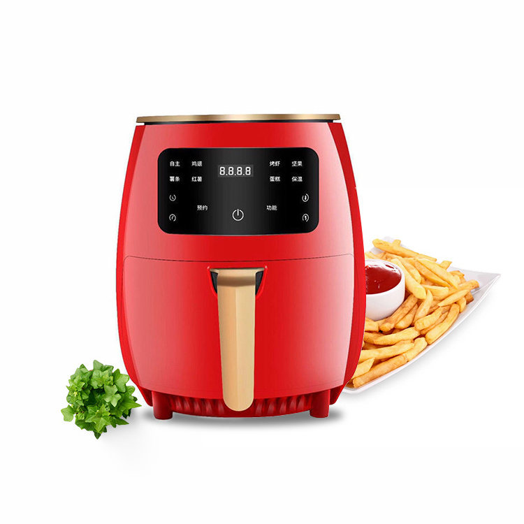 Commercial Black And Stainless,Steel Digital Appliances No Oil Industrial Halogen Hot Mini Accessories Air Fryer/