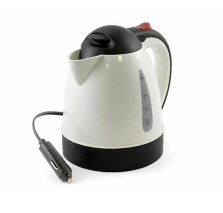 Electric kettle car kettle, stainless steel hot water kettle heating water boiler for travel/