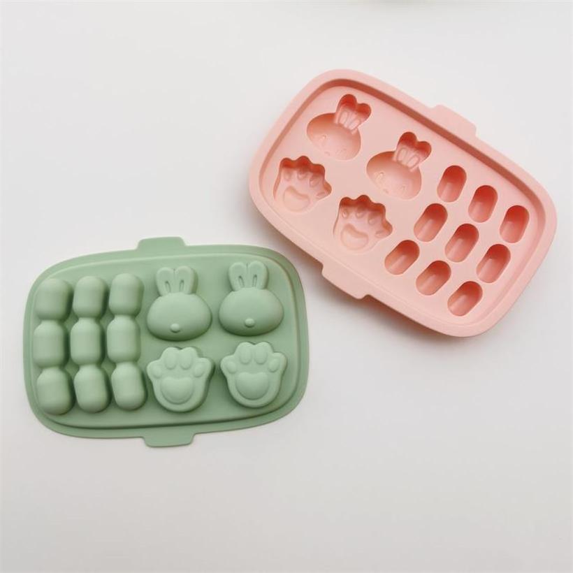 Hot Sale Baby Food, Steamer Food Test Silicone Sausage Mold with lid/