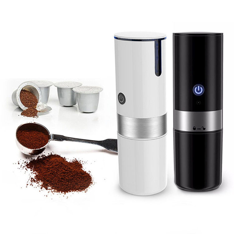 Portable Capsule Coffee Maker, Small Kitchen Appliances Household Stainless Steel Automatic Coffee Machine/