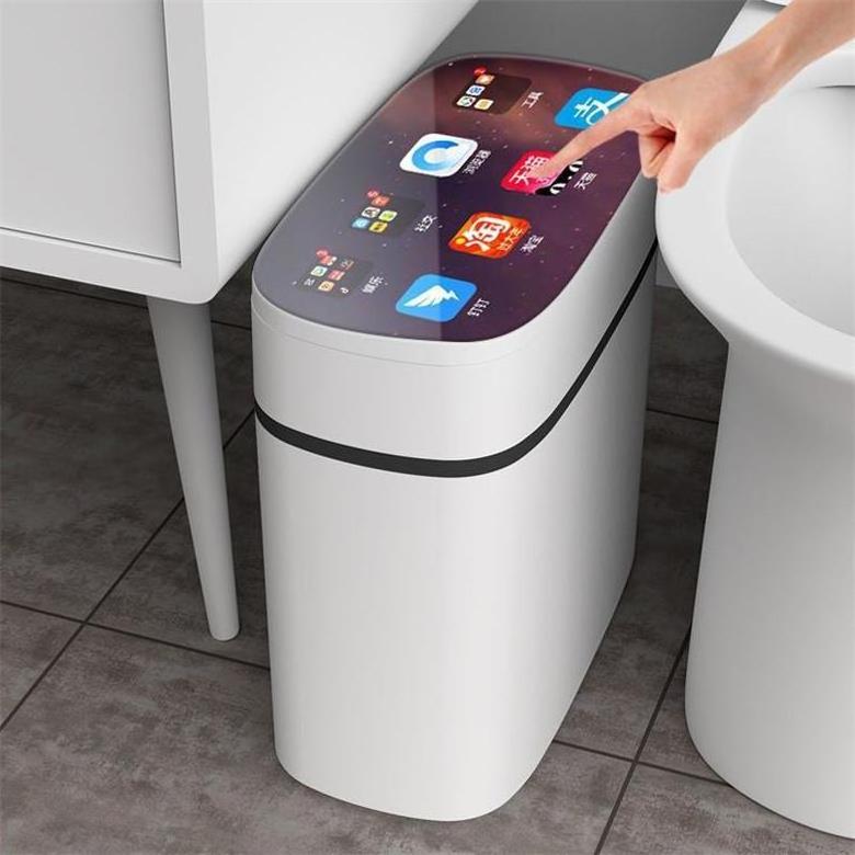 Smart automatic sensor intelligent, kitchen plastic bathroom touchless hotel rubbish trash waste garbage bins sensing trash can/