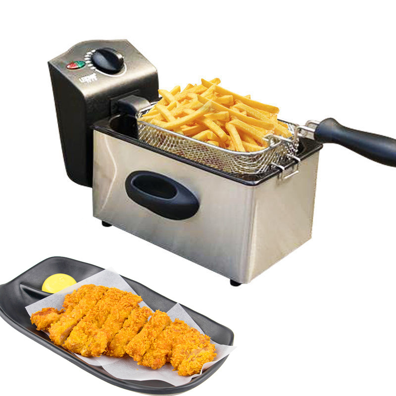 Manufacturers direct commercial home, type fried fritters fried chicken French fries fried fish electric fryer/